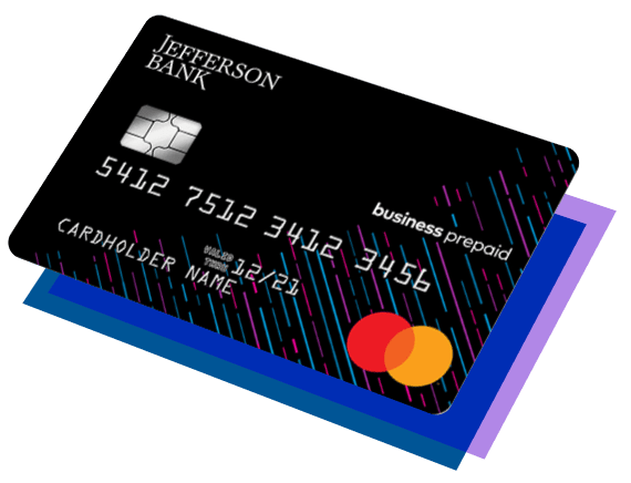 Jefferson Bank Business Prepaid card