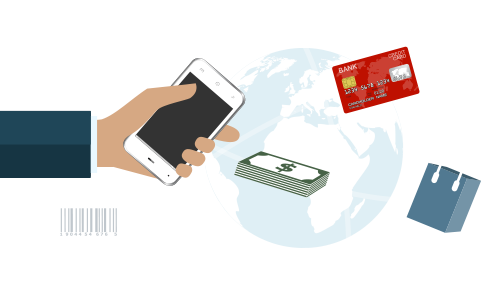 Illustration of ways to make payments online