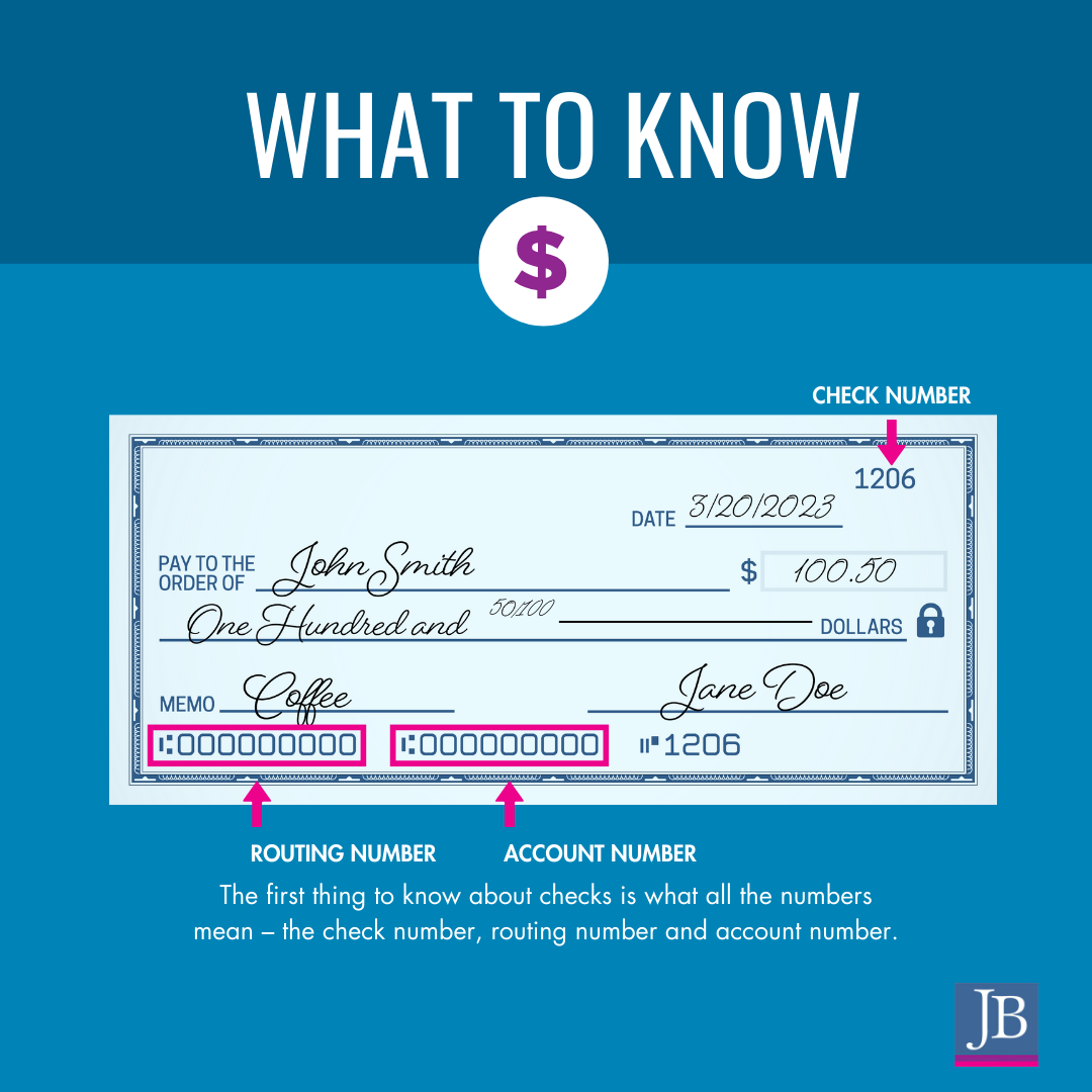 What to know about checks